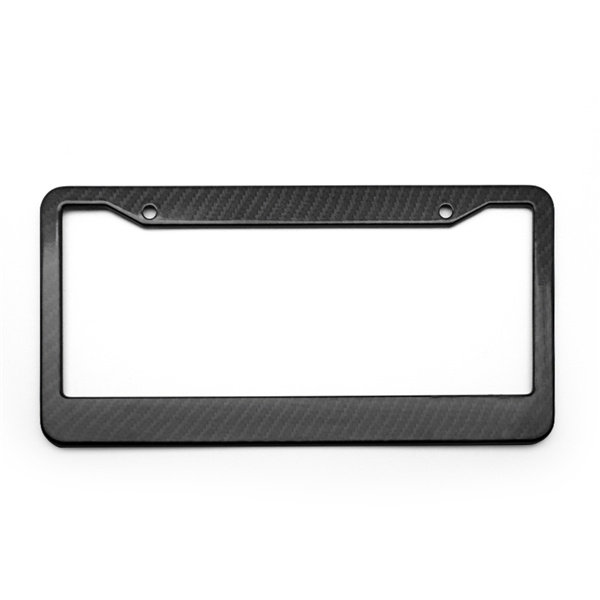 Aluminum Carbon Fiber Surface License Plate Frame